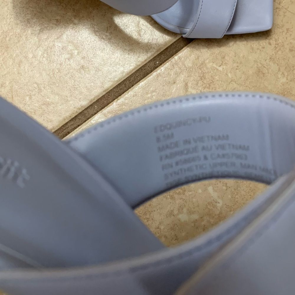 Open Edit Nordstrom Light Blue Heels size 8.5 - Picture 7 of 7